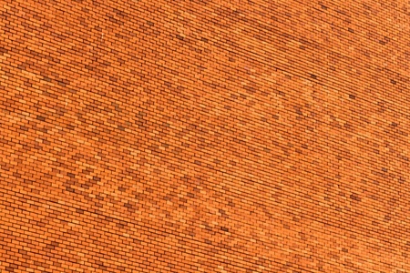 Red brick wall background patternの写真素材