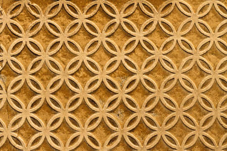 Moorish floral wall decoration, Spainのeditorial素材