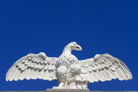 Eagle Stone Statue (Architectural detail)の写真素材
