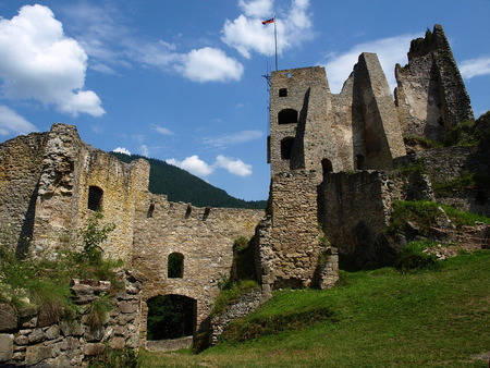 Likava castle , Low Tatra mountains , Slovakiaのeditorial素材