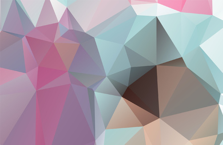 Abstract polygonal background violet and brownのイラスト素材