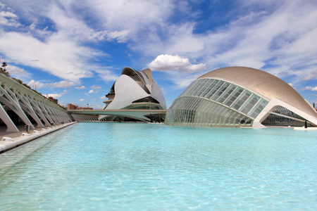 City of Arts and Sciences, Valencia, spain, April 2016のeditorial素材