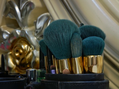 Cosmetic Beauty Goldの写真素材