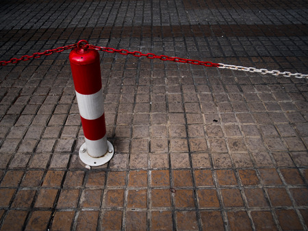 cone red traffic street safety construction warningの写真素材