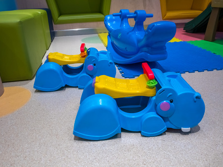 Hippo and animal toys, Made of Plastic, indoor colorful.
