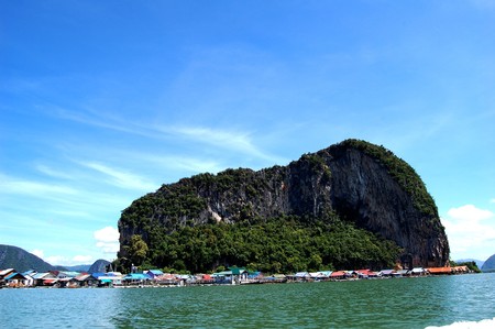 Islands in the Andaman Sea, Thailand.の写真素材