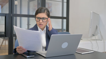 Indian Businesswoman Criticizing New Paperwork Results
