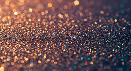 golden glitter texture Colorfull Blurred abstract background for birthday, anniversary, wedding, new year eve or Christmas.の素材