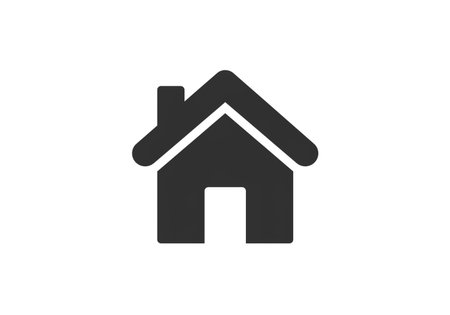 Home icon. Real estate symbol. Home icon. Vector illustration.の素材