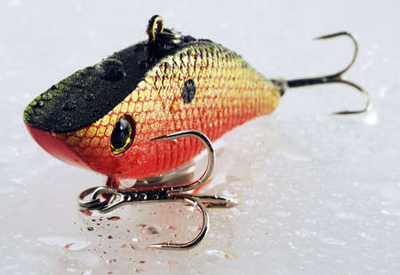 colorful fishing lureの写真素材