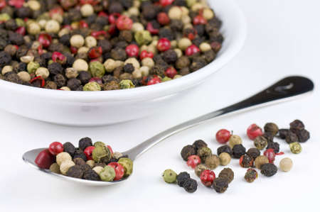 colorful peppercornsの写真素材