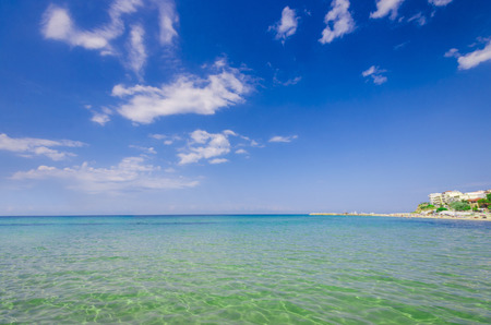 sand of beach caribbean seaの写真素材