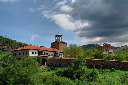 Monastery and church complexの写真素材