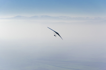 Hang gliderの写真素材