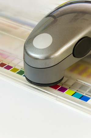 Press color management spectrophotometer device unit control - offset printの写真素材