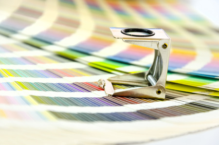 Graphic design, printing, advertising conceptの写真素材