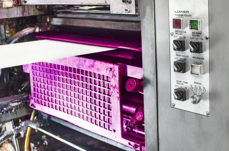 Printing machine, magenta unit