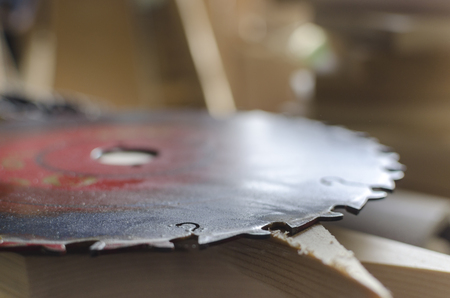For a carpenter's saw a one of the main tools.の写真素材