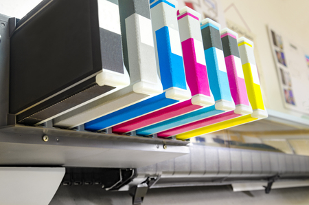 Toner - Digital printing. Inkjet plotter printer