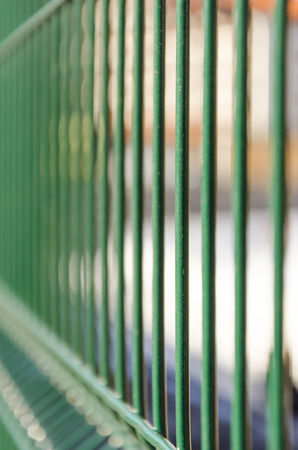 Steel bars of prison bars fence texture backgroundの写真素材