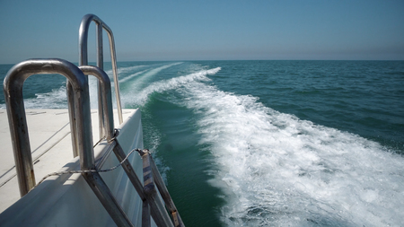 Yacht Boat On The Oceanの写真素材