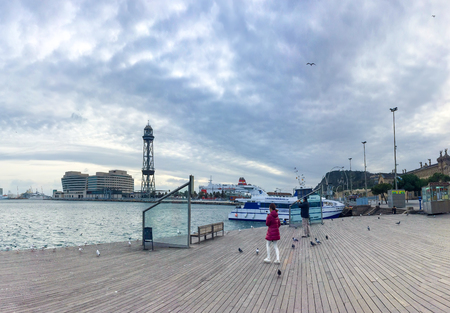 Barcelona, Spain - 19 Jan, 2017:のeditorial素材