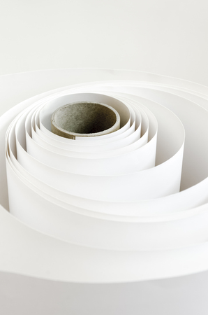 Printing Roll paper backgroundの写真素材