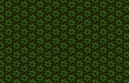 Abstract dark pattern with Hanukkah symbols, Jewish background, star of David, geometric 6 angle star texture green maroon red grey brown black yellowの写真素材