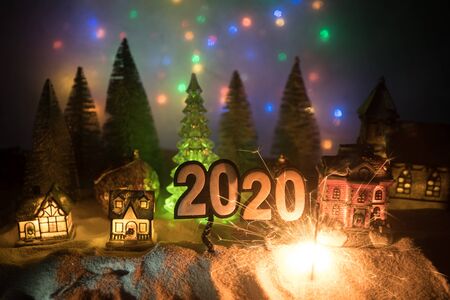 Winter holidays concept. Christmas background with baubles, on snow, free space for text. Christmas...