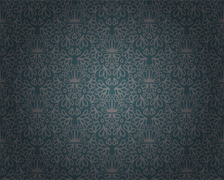 Vintage floral background pattern, vector Eps10 illustration.のイラスト素材