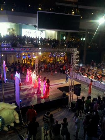 Beauty contest in Pattaya Thailandの素材