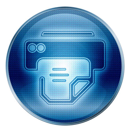 Printer icon. (With Clipping Path)の写真素材