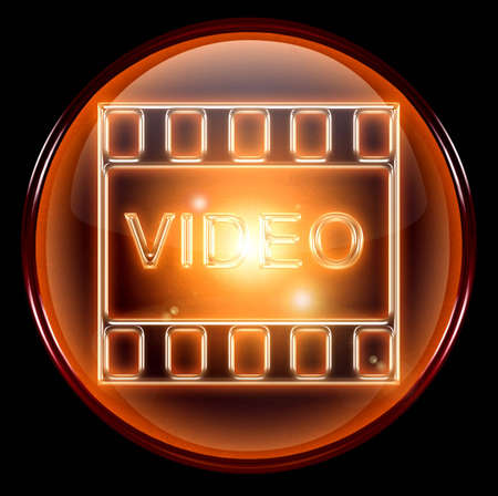 Film icon.の写真素材