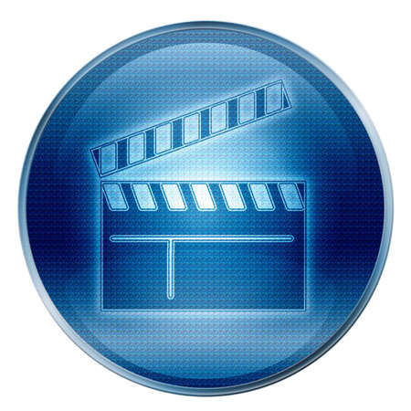 movie clapper board icon.の写真素材