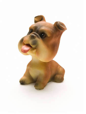 dog, isolated on white backgroundの写真素材