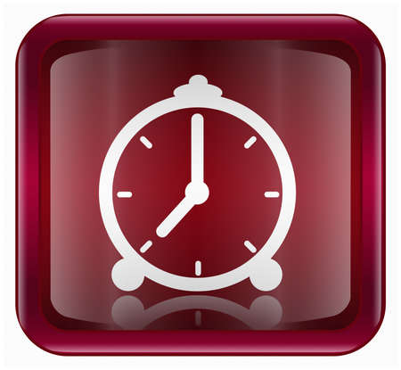 clock icon, isolated on white background