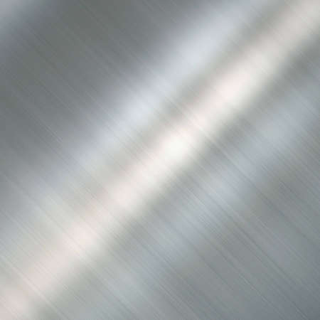 Brushed metal plateの写真素材