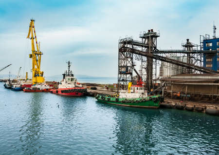 Oil and gas processing plant.の写真素材