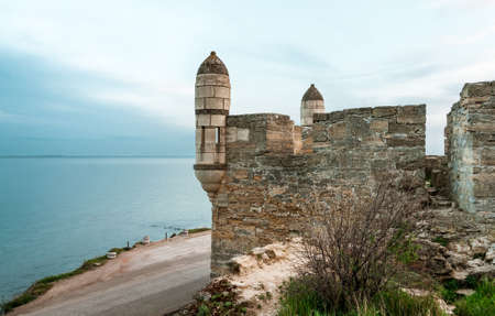 The fortress of Yeni-Kale, Russia, the Crimea, the city of Kerchの写真素材