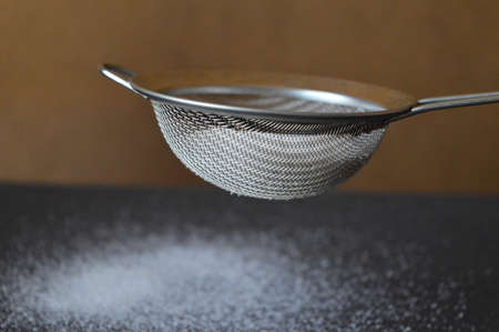 salt in the gridの写真素材