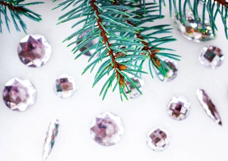 Christmas mood, Christmas decoration for the Christmas tree. New Year.の写真素材