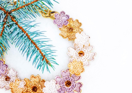 Christmas mood, Christmas decoration for the Christmas tree. New Year.の写真素材