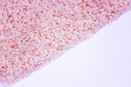 Hot pink Rice, A background and texture of colorful in rice.の写真素材