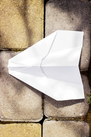 Children working on Network graphic overlay background padの写真素材