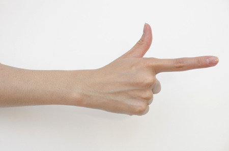 hand gunの写真素材