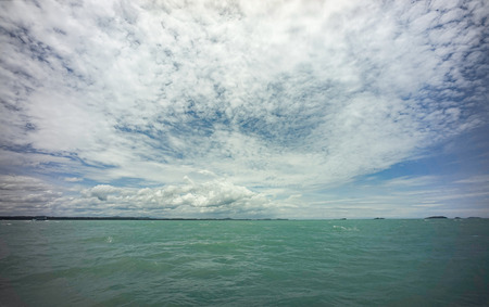 Sky cloud with seaの写真素材