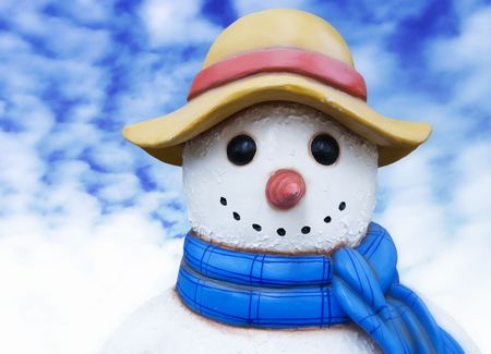 Snowmanの写真素材