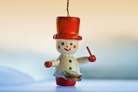 Christmas drummerの写真素材