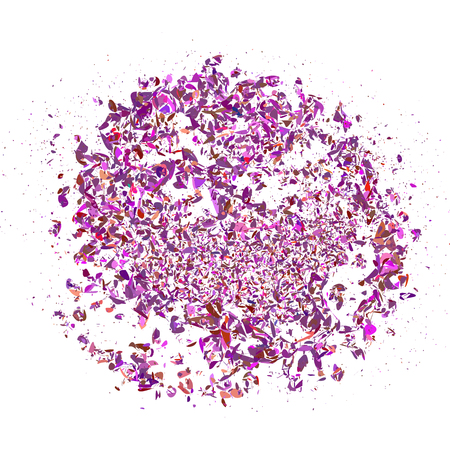 splinter spray spot round background for cards and web designeのイラスト素材