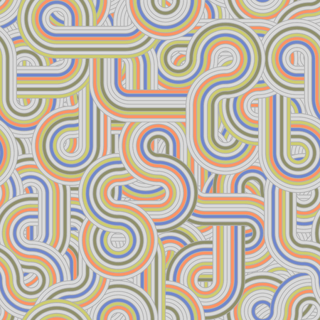 round cable labyrinth pattern endless and intricate